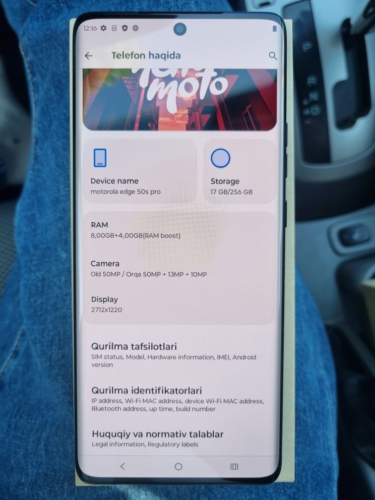 Motorola 50sRPO SOTILADI