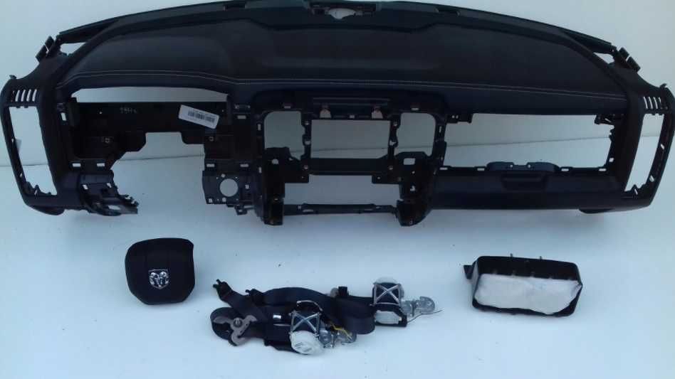 Dodge RAM kit airbag volan pasager plansa de bord set centuri