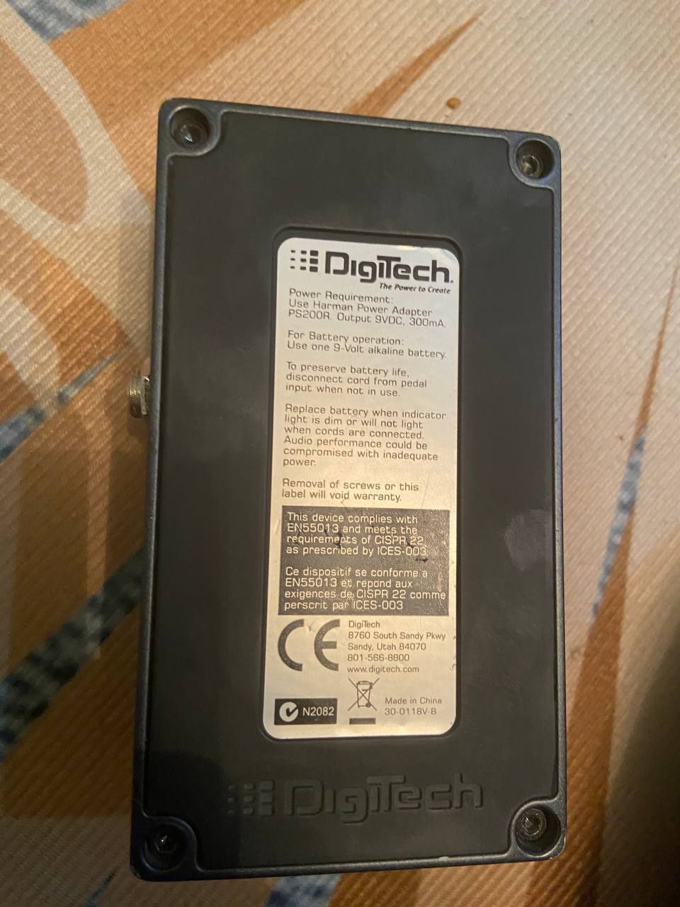 СРОЧНО гитарная педаль distortion Digitech