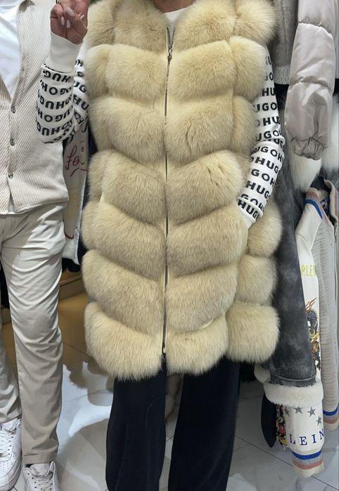Vesta blana naturala