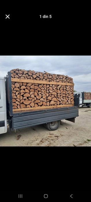 Lemne de foc salcâm stejar fag carpen tei lemne uscate și tăiate la pa