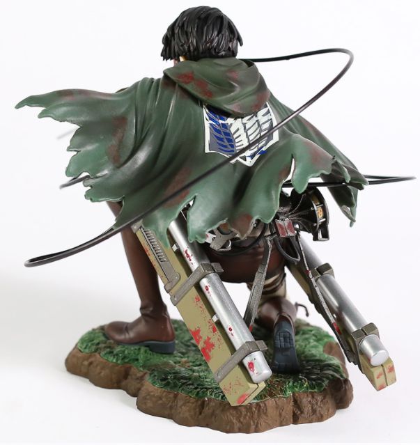 Figurina Attack on Titan Levi Ackerman Anime 15 cm