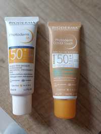 Bioderma Photoderm SPOT-AGE SPF50+ и фондьотен COVER Touch MINERAL SPF