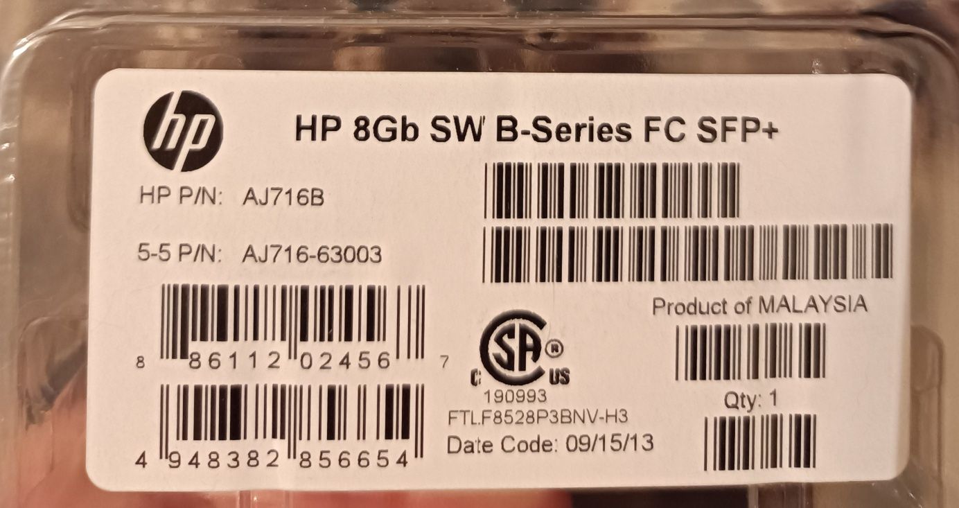 Трансиверы HP fc sfp