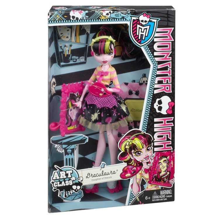 Draculaura Art Class кукла Monster High
