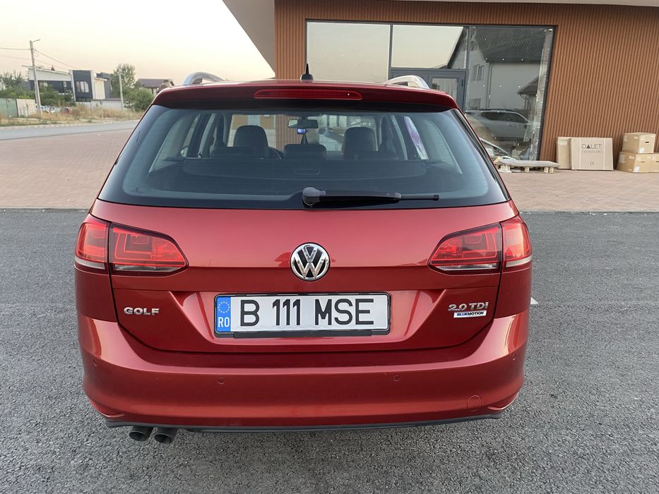 Vw Golf 7 2.0tdi  150 cp blue motion high line