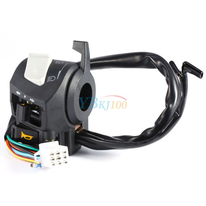 Comenzi ghidon cu soc manual bloc lumini moto atv