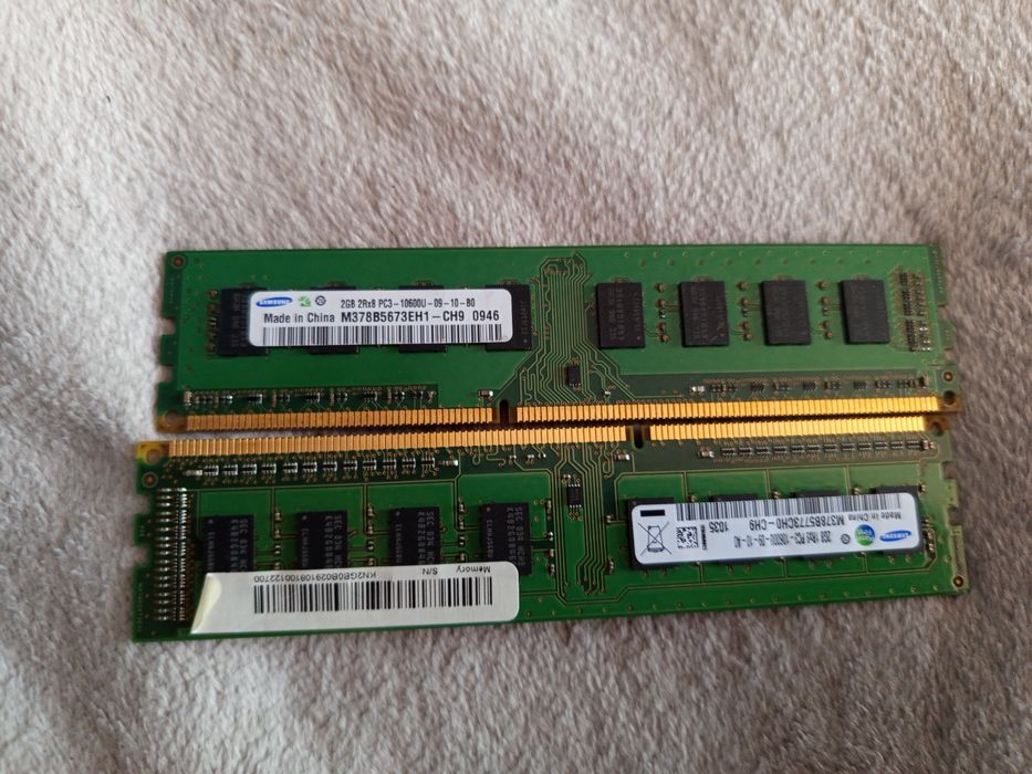Vând kit DDR3 pentru pc