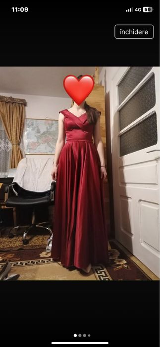 Rochie de nuntă din tafta