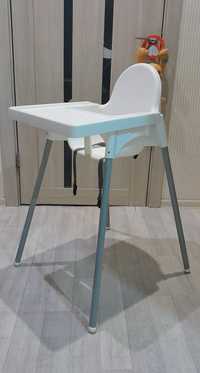стульчик для кормления IKEA Антилоп. подставка для ног