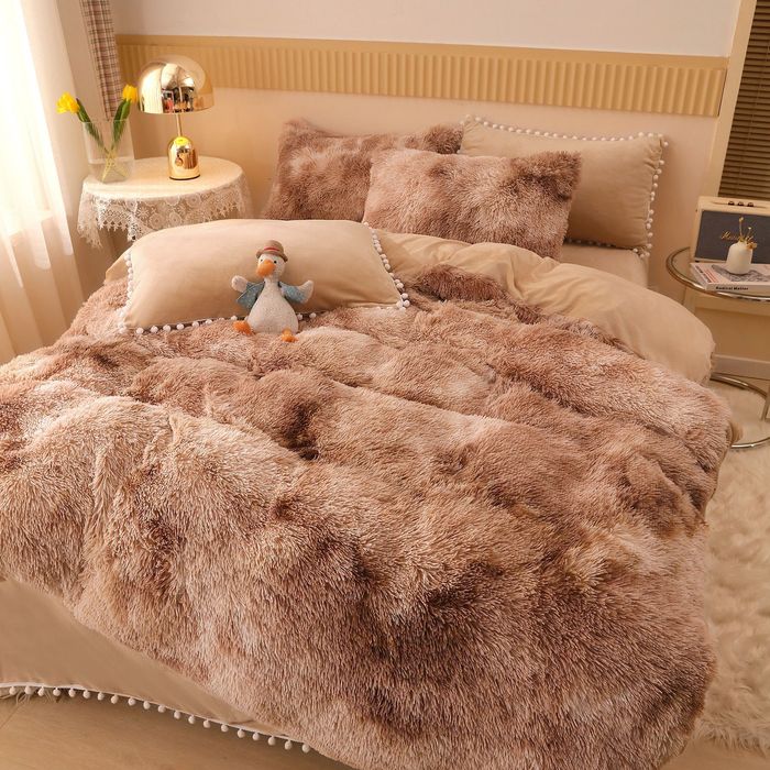 Noutati lenjerii 6piese Fluffy colorate