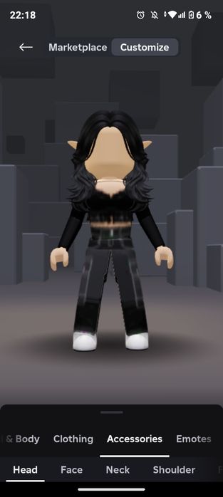 Продам аккаунт в роблоксе