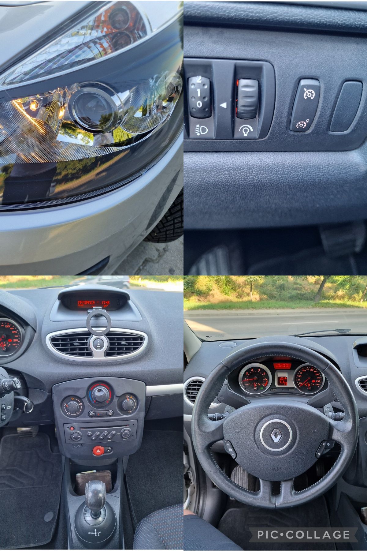 Renault Clio  94000km reali Cutie Automata 1.2 16v benzina an 2008