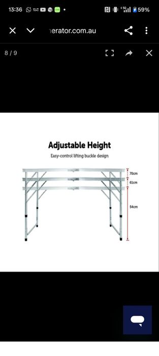 Къмпинг маса, рибарска маса различни модели