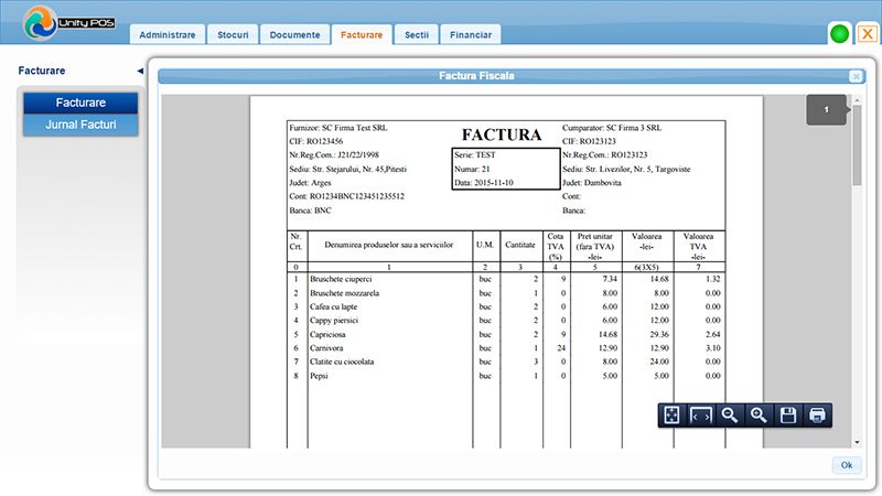 Sistem POS Gestiune Software+Echipamente Bar Restaurant Pub Cafenea