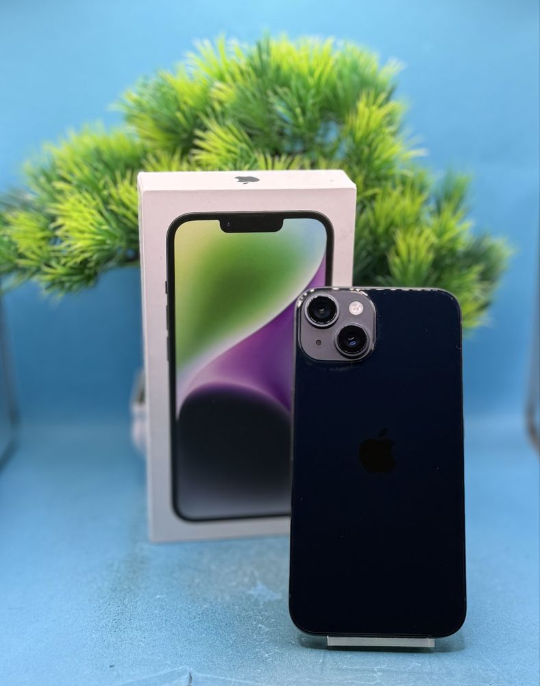 ГАРАНЦИОНЕН!!! Apple iPhone 14, 128GB, 6GB RAM, 5G, Midnight
