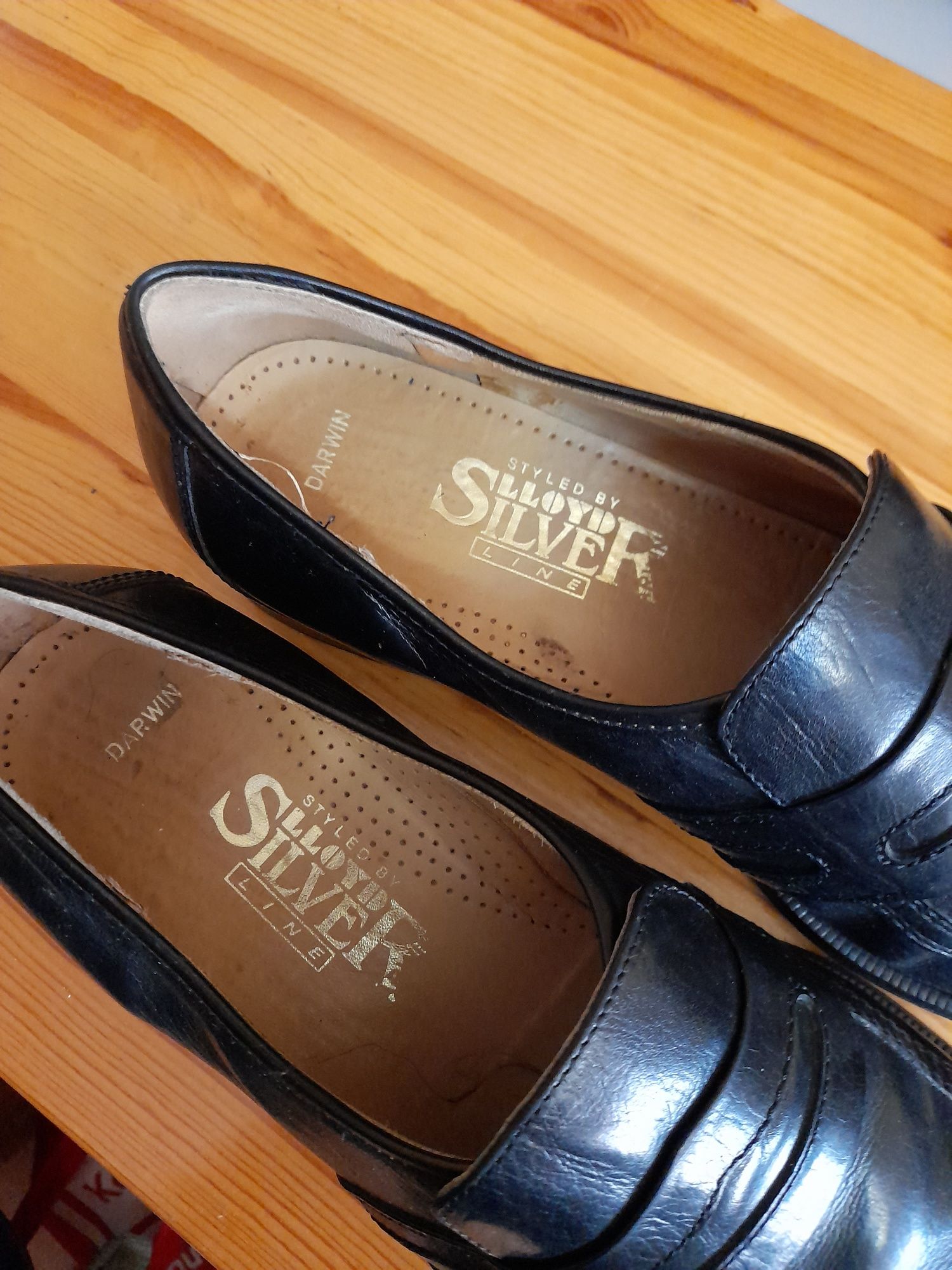 Черни обувки LLOYD SILVER естествена кожа ном.42.5