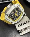 Haofa 1909L-1 Tourbillion Carbon Fiber Super Luminos Automatic