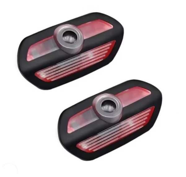 Плафон 2 бр. LED лампа с лого за врати 3126-BZ9 за Mercedes Benz