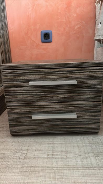 Скрин, 2бр.нощни шкафчета и огледало