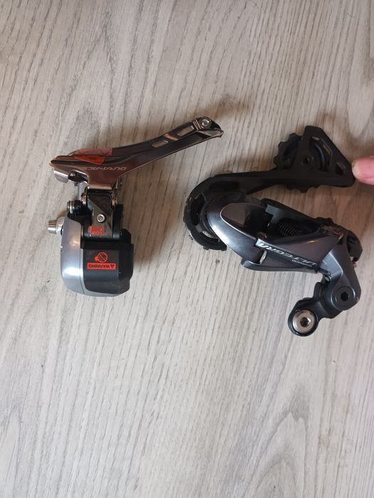 Schimbator spate Ultegra Di2 - 8050 SS si fata Dura Ace 9070 11 sp