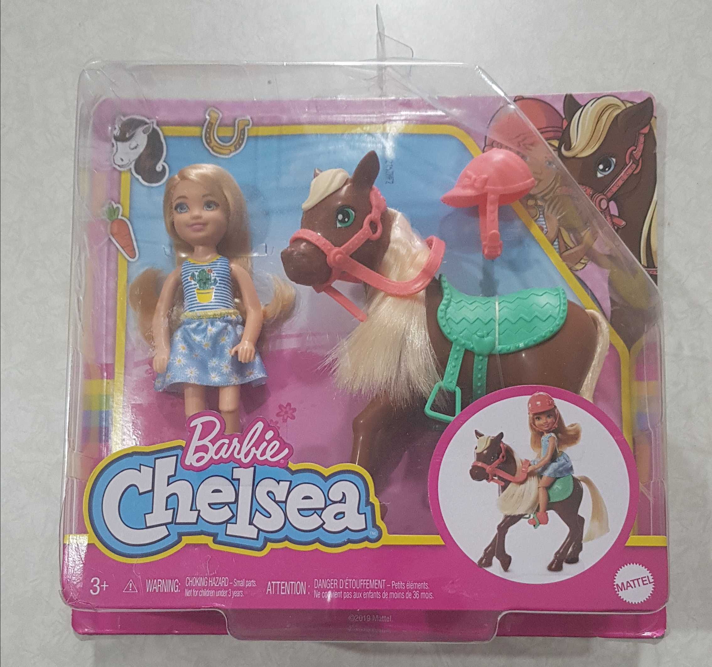 Papusa Barbie Chelsea si poneiul