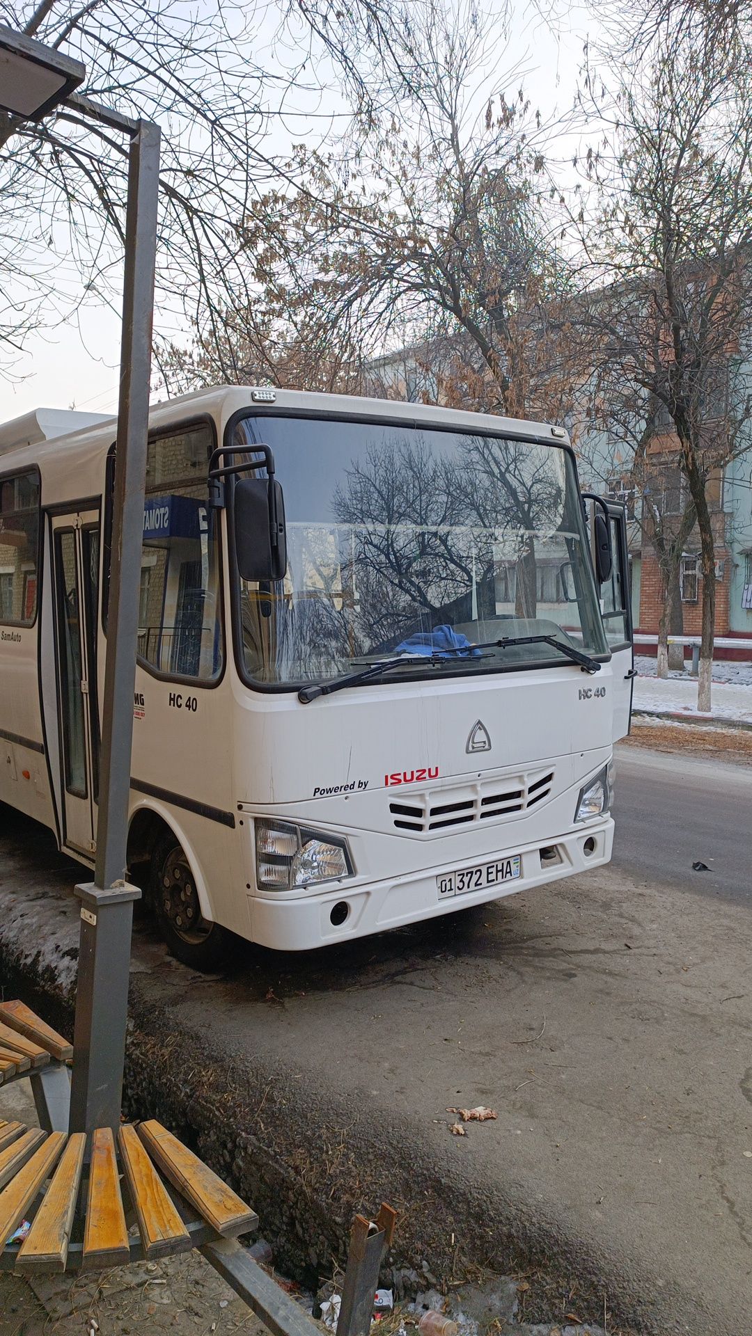 Заказ автобуса марки Исузу