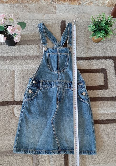 Îmbrăcăminte fete sarafan 3 bluze 140 cm 10 ani
