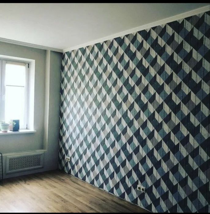 Поклейка обои Петропавловск