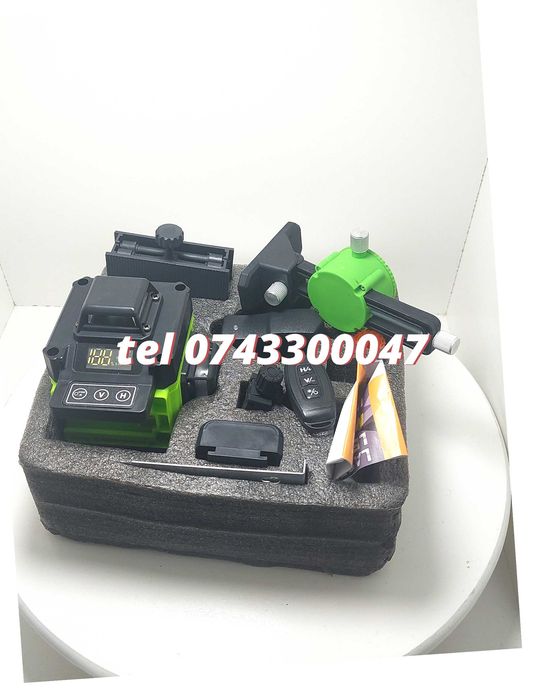 Reducere Nivela Raza Kamoon Profesionala 16 Lini 4d Linii Laser Verde