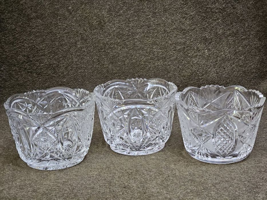 Хрустальные вазы СССР.  В отличном состоянии  без сколов  и замечаний.