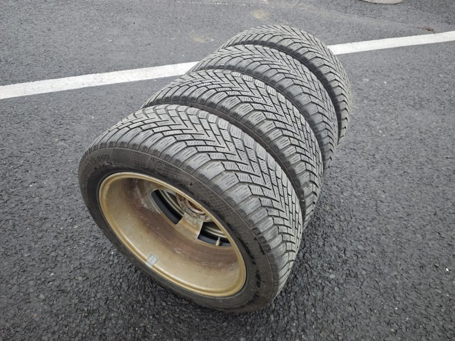 Jante aliaj Dezent cu SP, 4x100, 6,5jx16, ET45 cu anv iarna 195/55/16