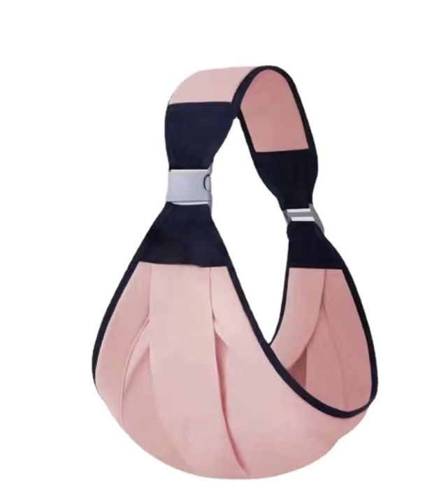 Эргорюкзак, кенгуру, слинг переноска для малышей до 15 кг, розовый