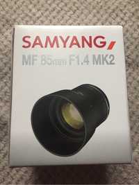 Obiectiv pentru Sony E Samyang MF 85mm F1.4 MK2 NOU SIGILAT