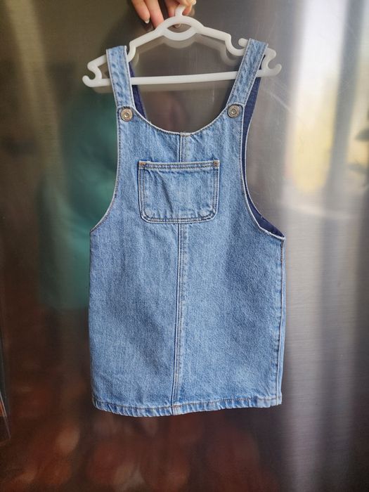 Джинсовый сарафан Mango на 3-4 г