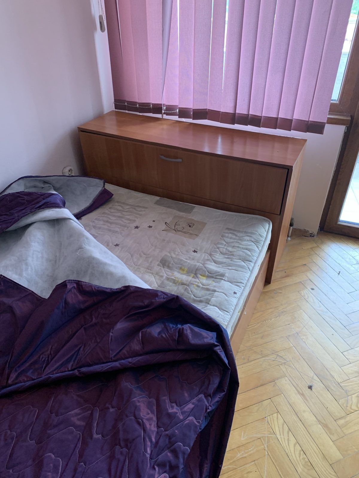 Спалня  190х120 с матрак и ракла