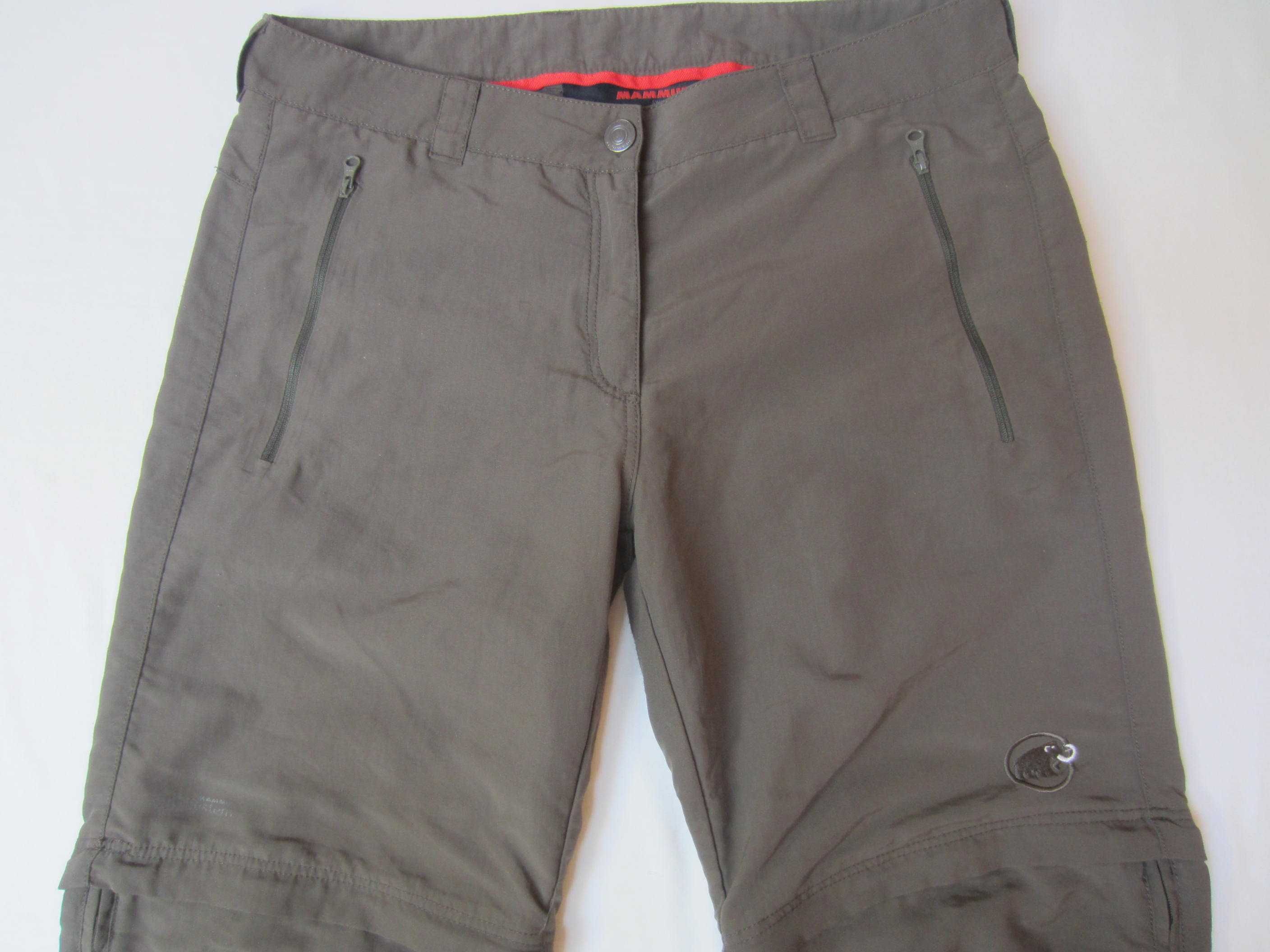 Pantalon drumetie dama Mammut,mas.40/42, kaki, stare f.buna