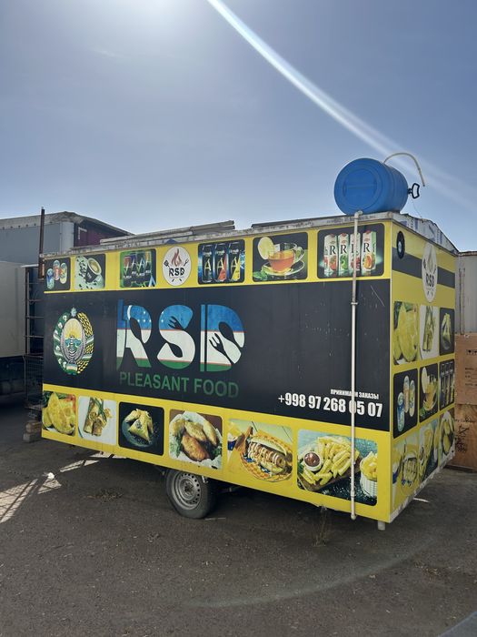 Продается фудтрак хорошем состояние 4*2