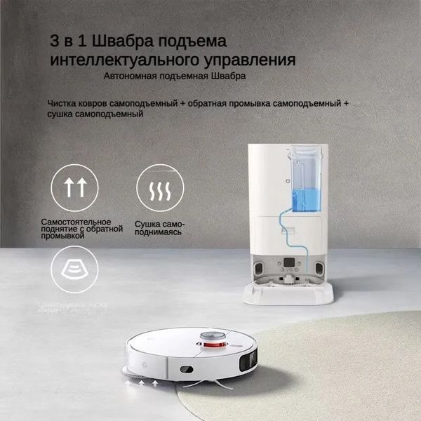 Робот-пылесос Xiaomi Mijia 1S, влажная и сухая уборка