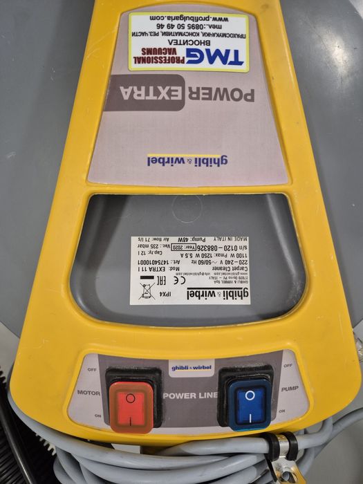Перяща прахосмукачка Екстрактор GHIBLI&WIRBEL POWER EXTRA 11 I