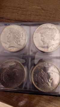 Diverse monede USA,Franța,Italia, Romania