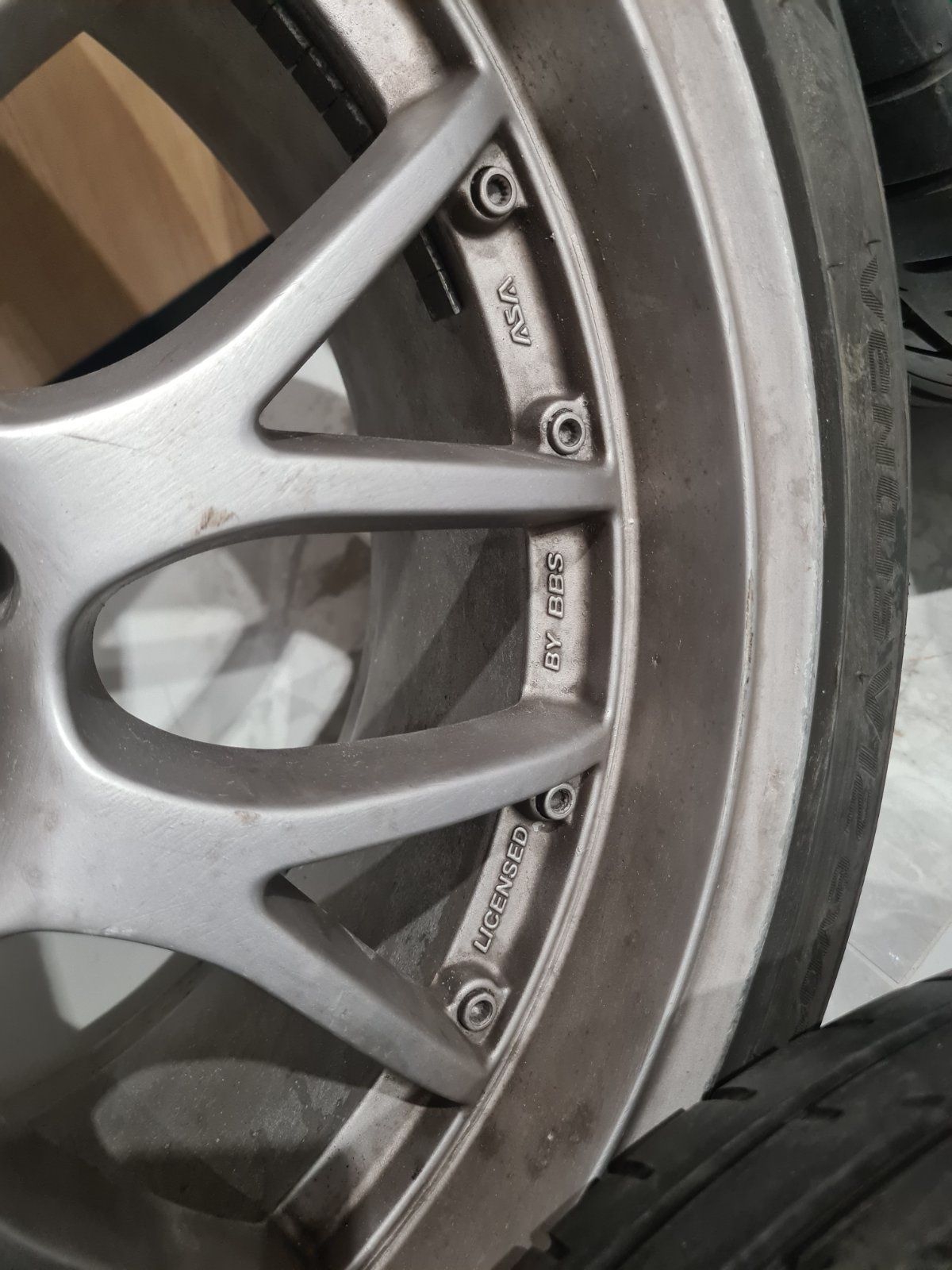 Джанти за BMW E60 E39 19" BBS ASA спорт пакет с летни гуми