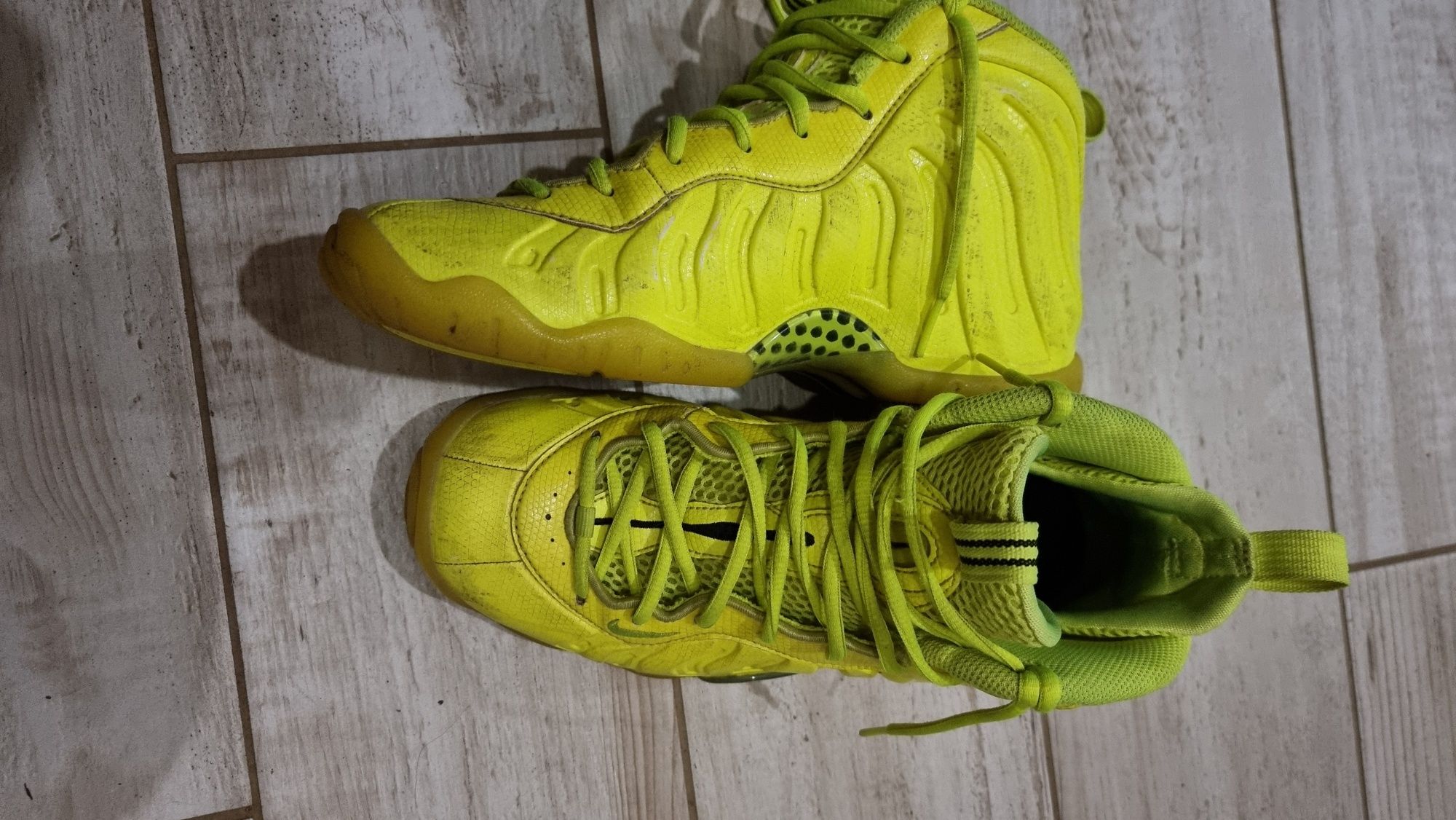 Nike Foamposite Pro Volt Lime Green Neon