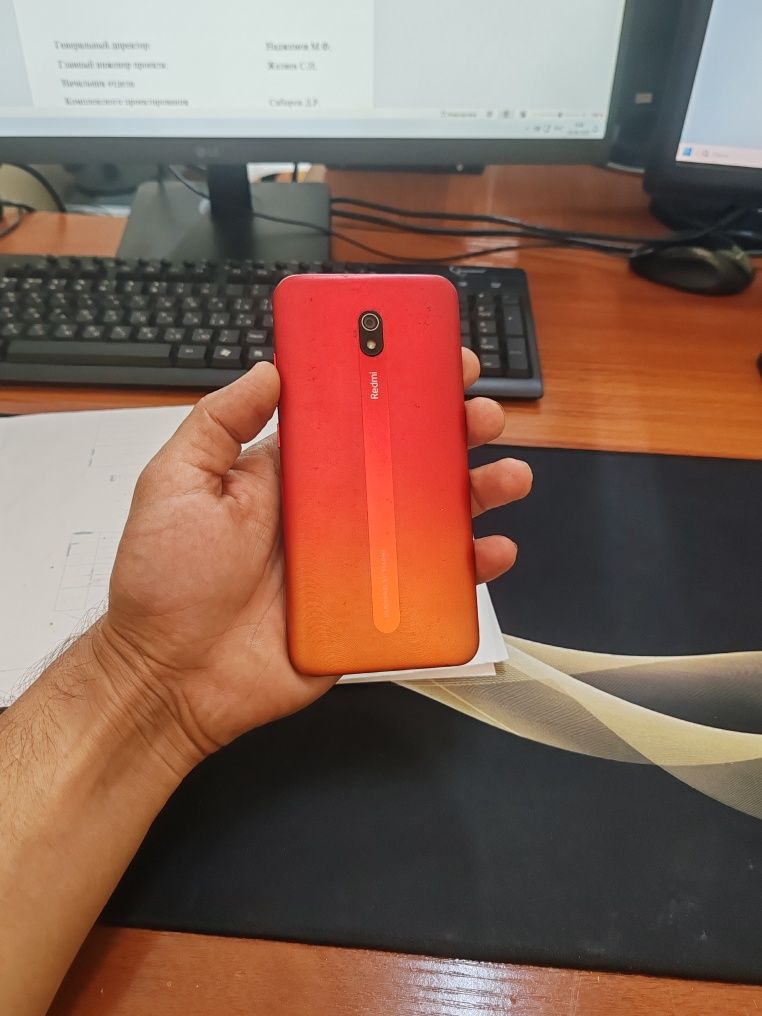 Redmi 8A 32gb(2022)ideal ochilmagan usta kurmagan aybi yuq