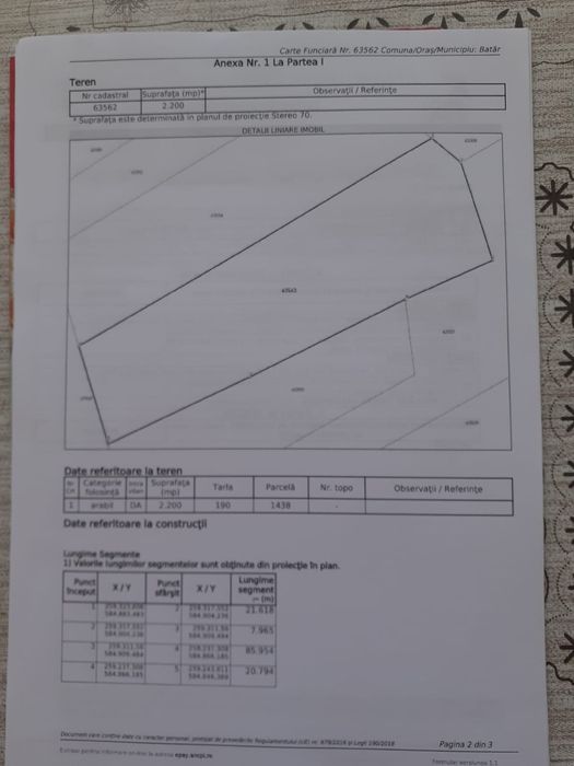 Vand teren intravilan, 0,22 ha in sat Tăut