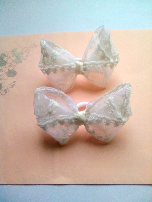 Панделки с ластички комплект от два броя