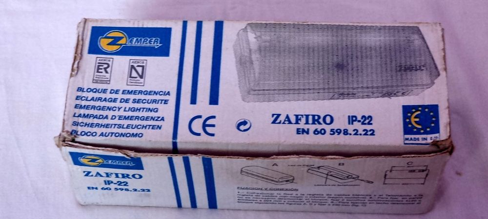 Corp de iluminat de urgență FVE-6052-C Venus Zemper 6W