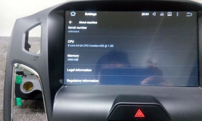 Navigatie Ford Focus MK3 2015-2018 Android 10.0 Octacore 64/4GB RAM