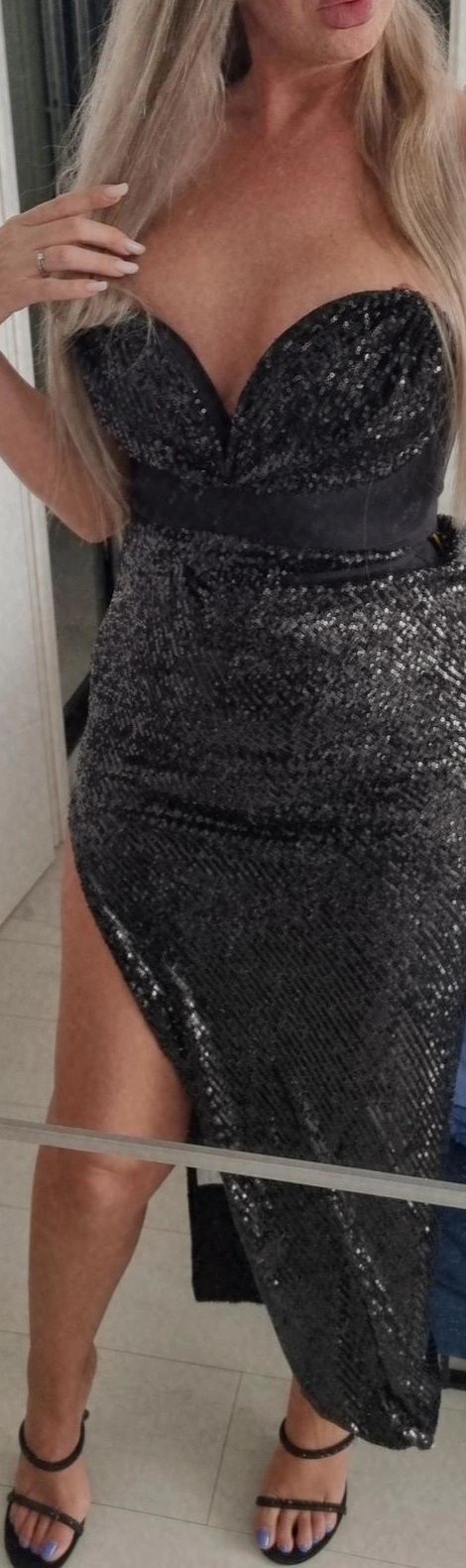 Rochie / set negru luxury