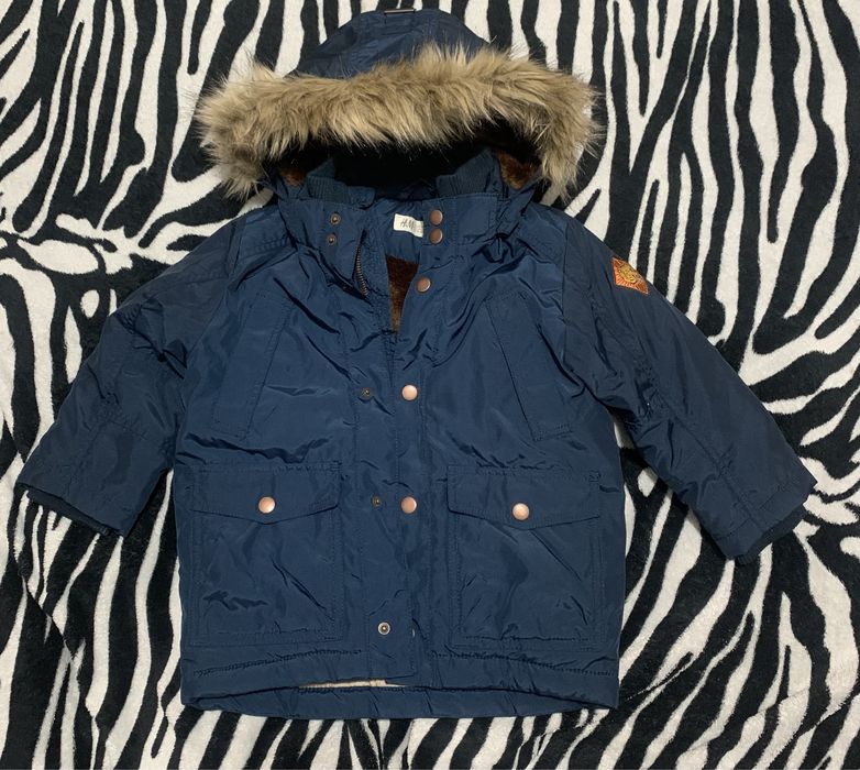 Geaca groasa de iarna H&M baieti 2-3ani